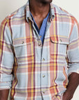 Ranchero Men's HW Flannel Shirt: Light Ash