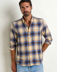 Airsmyth Long Sleeve Button Down Shirt-Chai