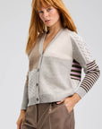 Z&P Textured Cardigan Sweater: Marl