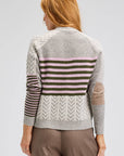 Z&P Textured Cardigan Sweater: Marl