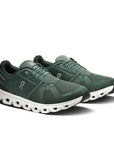 On Cloud 6 Men's-Olive/Evergreen