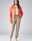 Desen Quilted Jacquard Cardigan Sweater