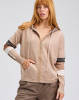 Z&P Multi Media Hoodie Sweater: Oatmeal