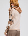 Z&P Multi Media Hoodie Sweater: Oatmeal
