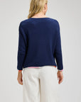 Z&P Cotton Bottom Detail Sweater