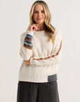 Z&P Styled Edges Crew Neck Sweater