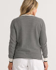 Z&P Everyday Stripe Sweater-White