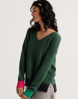 Z&P Casual Luxe V-Neck Sweater