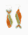 One Fish Two Fish Beaded Earrings