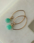 Color Pop Petites Small Gemstone Earrings - Gold Fill