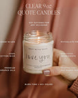 Love You! Soy Candle 9oz