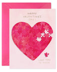E.Frances Heart Puzzle Greeting Card