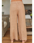Coco Italian Linen Tie Waist Pants with Pockets