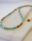 Turquoise Beaded Necklace