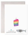 E. Frances Big Cake Birthday Greeting Card