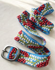 Jenny Krauss Berries on Vine Embroidered Belt