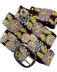 Jenny Krauss Morning Glory Embroidered Belt