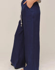 Bella Dahl Clean Waist Pintuck Wide Leg Pant