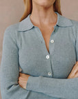 Bella Dahl Collared Button Down Sweater