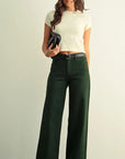 In the Forest High Rise Stretchy Wide Leg Jean