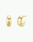 JK Hoop Wide Earrings