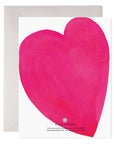 E.Frances Squeezed Heart Greeting Card