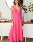 Italian Linen Maxi Slip Dress