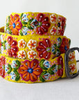 Jenny Krauss Golden Delicious Embroidered Wool Belt