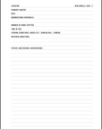 Birding Notes