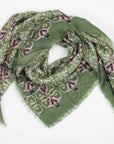 Les Belles Vagabondes Wool Square Scarf