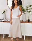Bella Linen Maxi Skirt