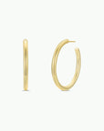 JK Everyday Gold Hoop Earrings-Large