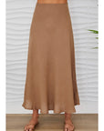 Bella Linen Maxi Skirt