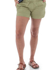 The Parker Short - Oil Green