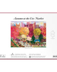 Autumn at the City Market 1000 Piece Puzzle