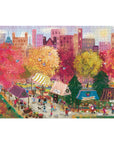 Autumn at the City Market 1000 Piece Puzzle