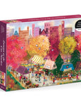 Autumn at the City Market 1000 Piece Puzzle