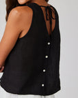 Bella Dahl Sleeveless Button Back Top