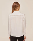 Bella Dahl Long Sleeve Shirt with Lace Inset