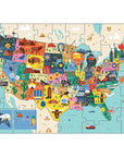 Map of the USA 70pc Puzzle