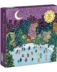 Merry Moonlight Skaters 500 Piece Puzzle