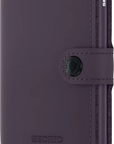 Secrid Mini Wallet - Matte Leather