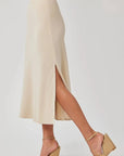 Bella Dahl Amara Side Split Bias Skirt