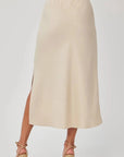 Bella Dahl Amara Side Split Bias Skirt