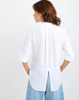 Bella Dahl Split Back Button Down Blouse