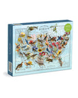 USA State Birds 1000 Piece Puzzle