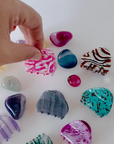 Eco Gemstone Hair Claw Clip