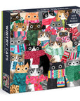 Wintry Cats 500 Piece Puzzle