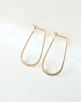 Small Slender Teardrop Earrings