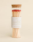 Wooden Hearth Matches - Glass Jar